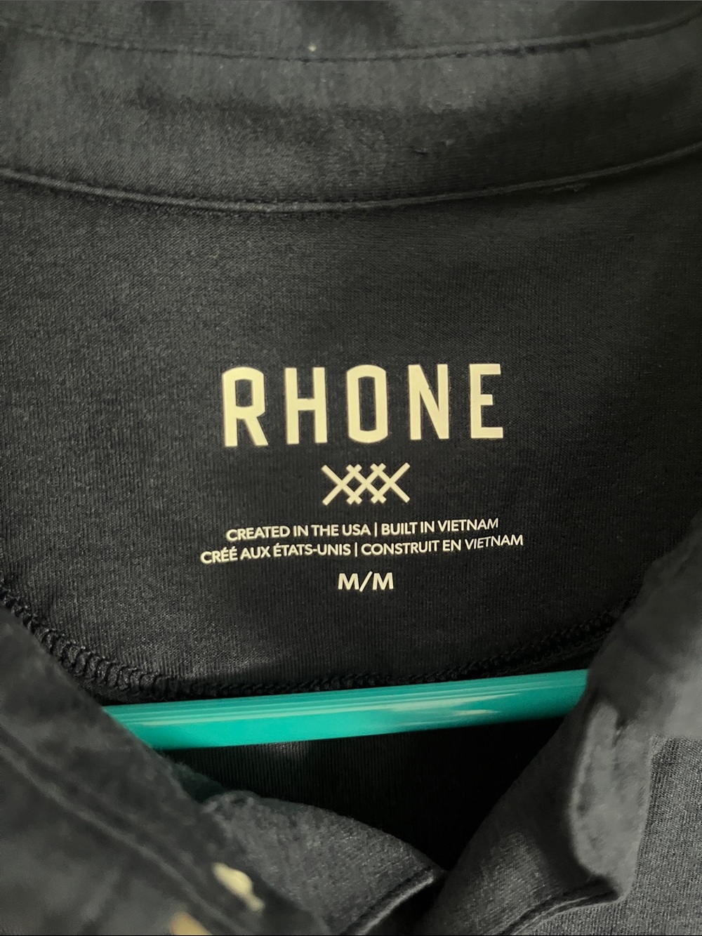 RHONE WFH Polo, Navy Size Medium - Picture 3 of 6